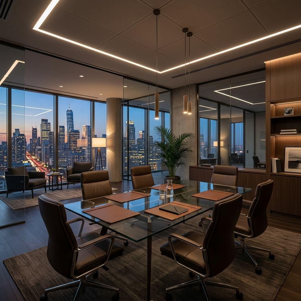Professional business environment